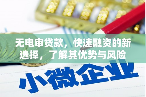 金东无电审贷款，快速融资的新选择，了解其优势与风险