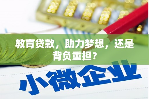 金东教育贷款，助力梦想，还是背负重担？