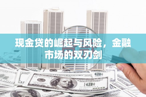 金东现金贷的崛起与风险，金融市场的双刃剑