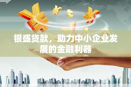 金东银盛贷款，助力中小企业发展的金融利器