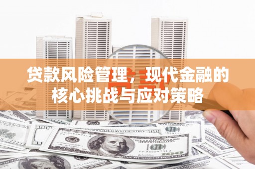 金东贷款风险管理，现代金融的核心挑战与应对策略