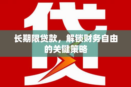 金东长期限贷款，解锁财务自由的关键策略