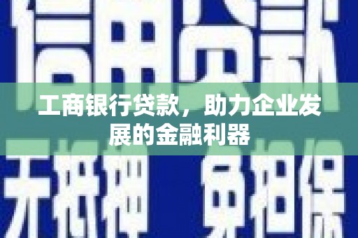 金东工商银行贷款，助力企业发展的金融利器