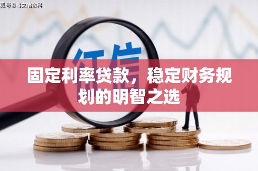 金东固定利率贷款，稳定财务规划的明智之选