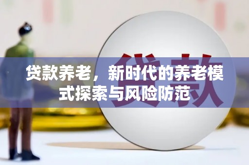 金东贷款养老，新时代的养老模式探索与风险防范