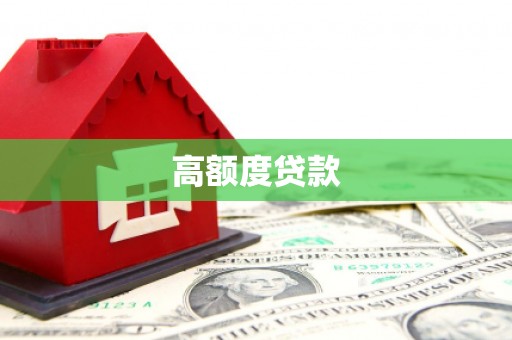金东高额度贷款